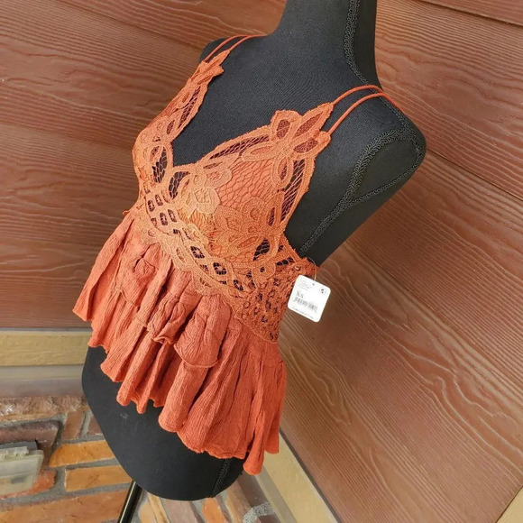 NWT Free People Adella Winding Road Cami Tank Top Size XS - Picture 9 of 13